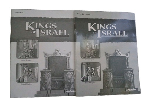 Abeka kings israel lot - abeka,