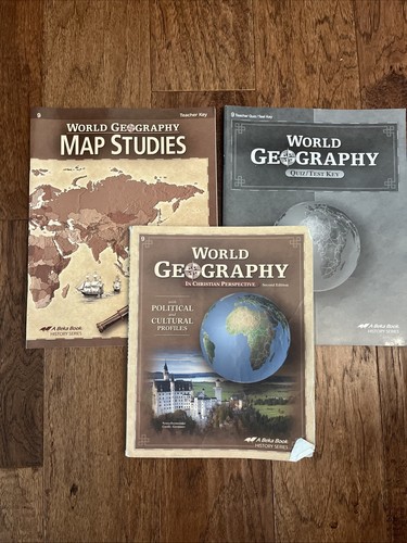 Abeka world geography student - world,
