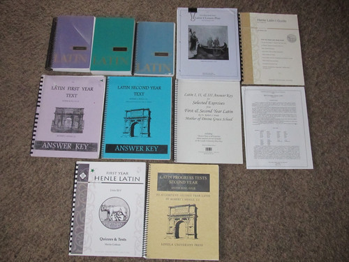 First and second year latin - and,
