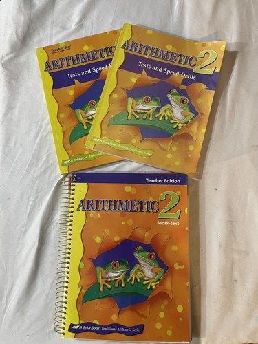 Beka book arithmetic tests - book, 2