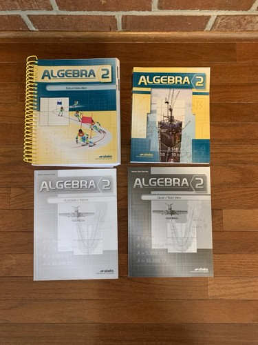New abeka algebra work text - 2,
