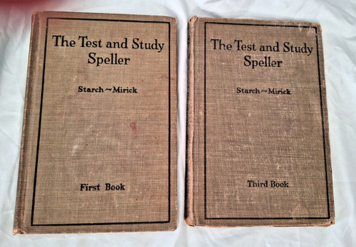 The test and - study, speller
