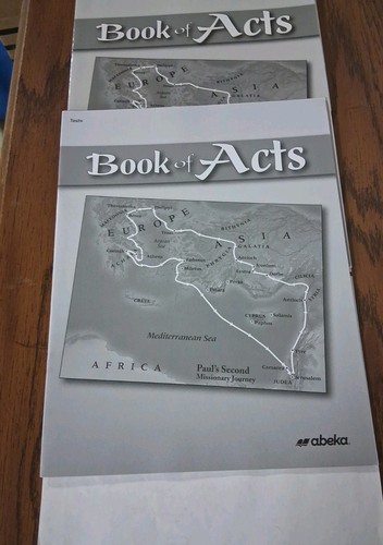 New abeka books acts - 2,