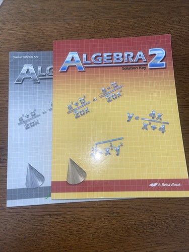 Abeka algebra solution key - solution,