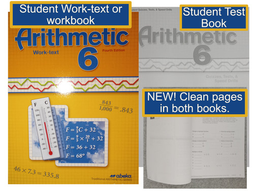 Abeka arithmetic grade - grade, work